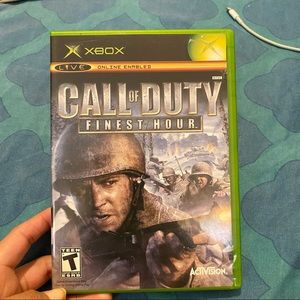 Call of Duty Finest Hour for Xbox Original
